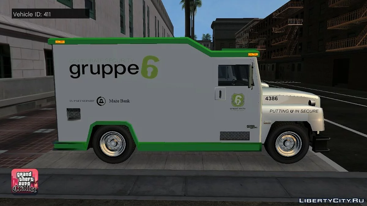 1990 Brute Securicar / GTA San Andreas