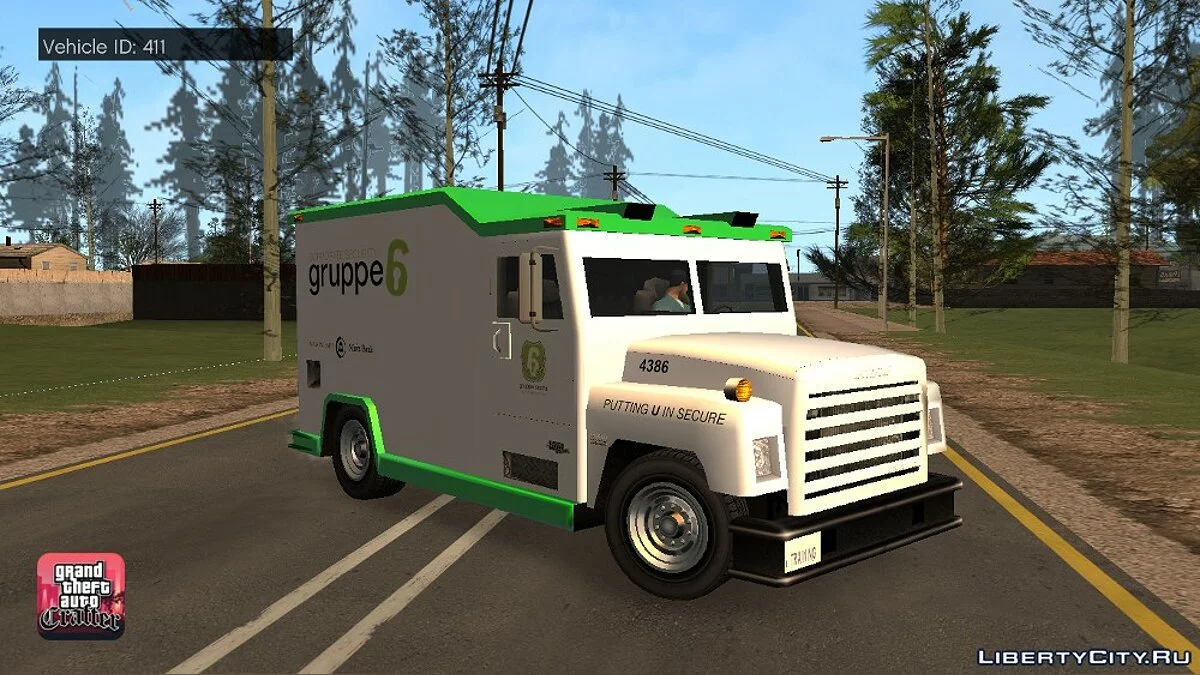 1990 Brute Securicar / GTA San Andreas