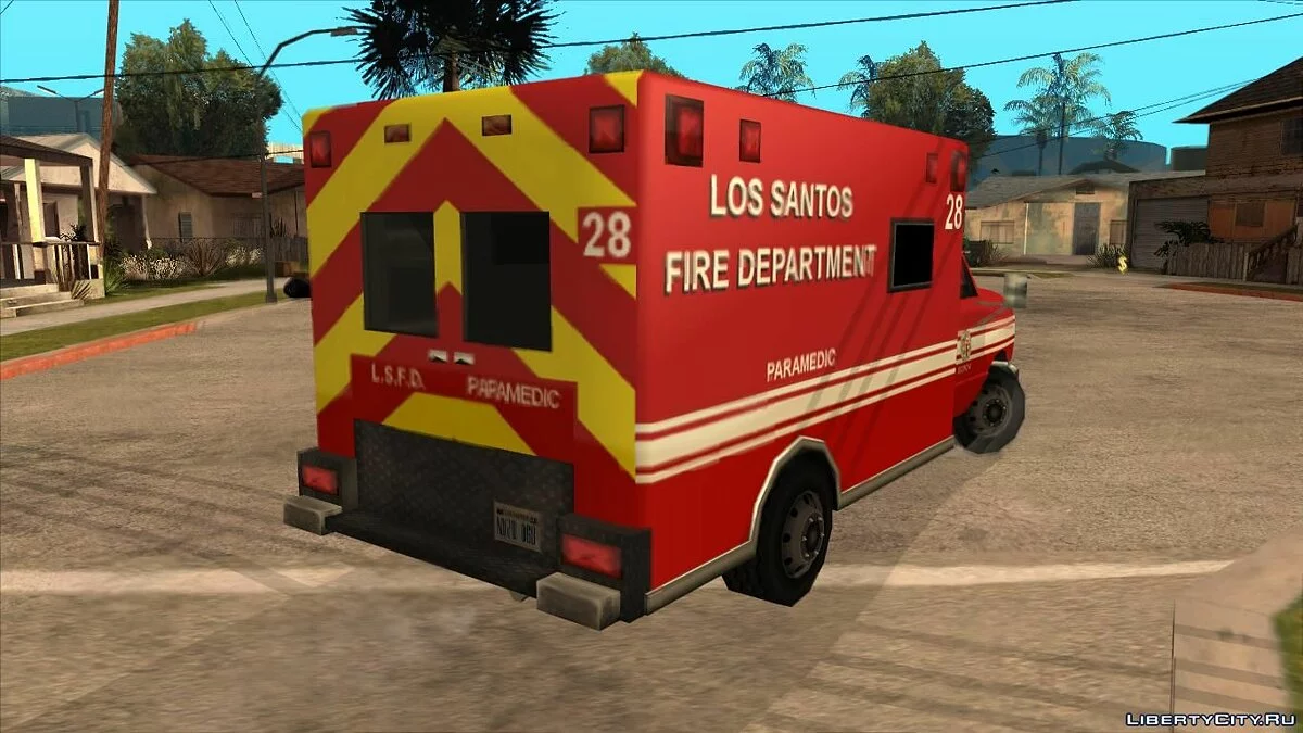 Швидка допомога LSFD / GTA San Andreas