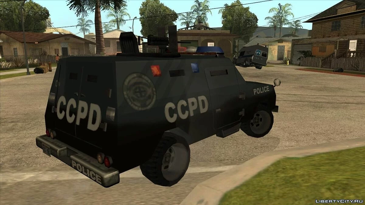 Carcer City Police Department (CCPD) Truck / GTA San Andreas