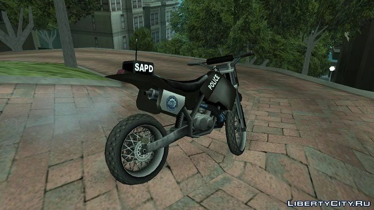 Dirt Cop Bike / GTA San Andreas