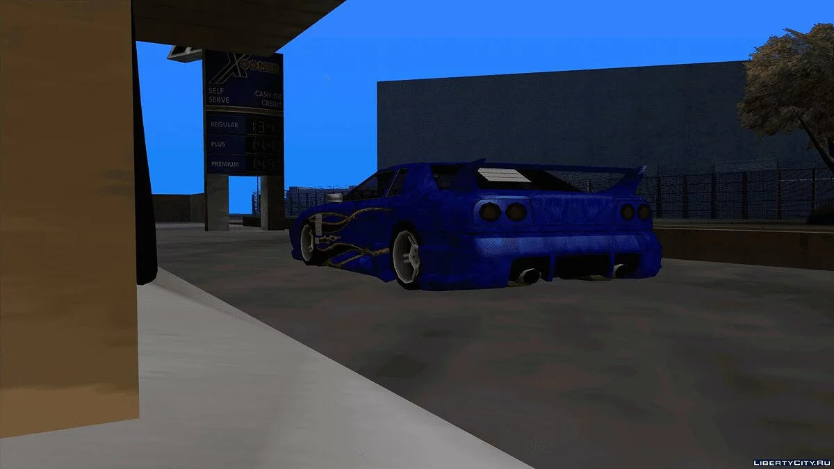 Elegy R33 Low Poly + Bonus / GTA San Andreas