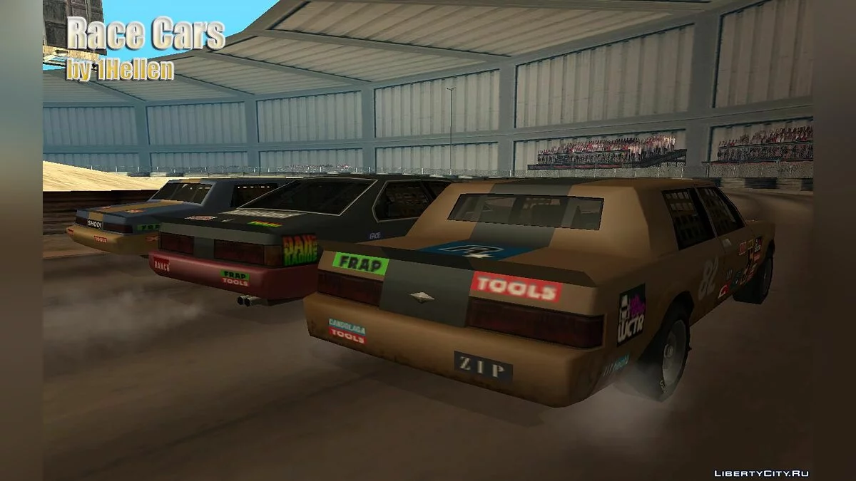 Гоночні автомобілі від 1Hellen / GTA San Andreas