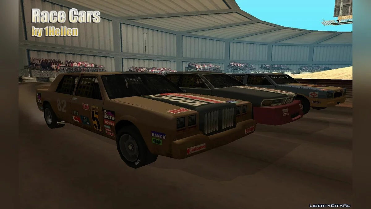 Гоночні автомобілі від 1Hellen / GTA San Andreas