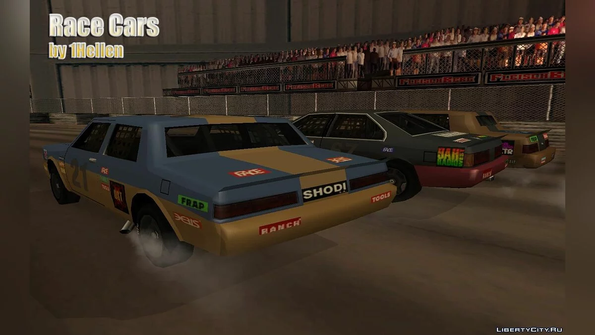 Гоночні автомобілі від 1Hellen / GTA San Andreas