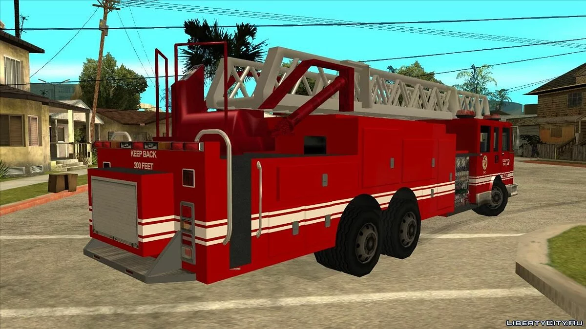 Truk Tangga LSFD / GTA San Andreas