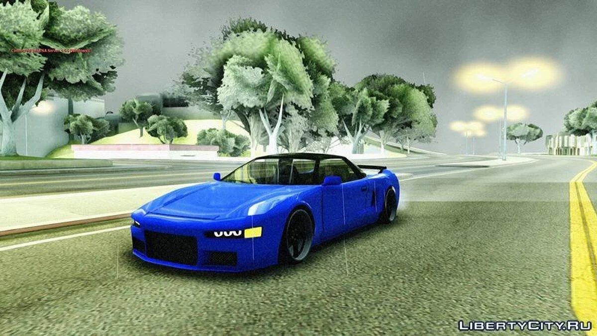 Infernus NSX de BlueRay / GTA San Andreas