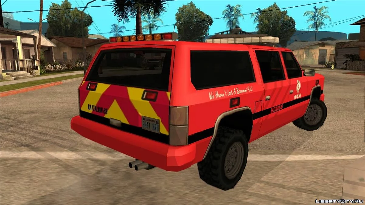 FBI Rancher - Metro Fire Battalion Chief 69 / GTA San Andreas