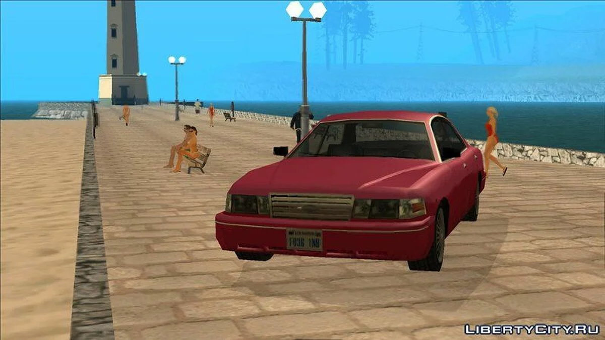 Merit CV (SA стиль Ford Crown Victoria) / GTA San Andreas