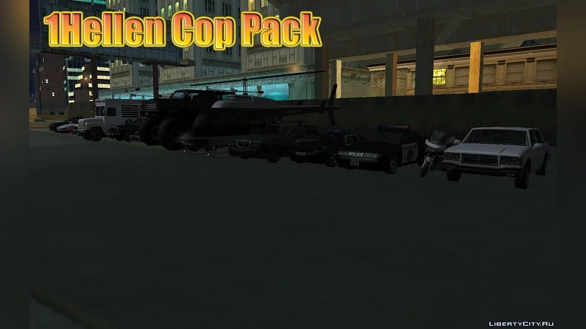 1Hellen Cop Pack / GTA San Andreas