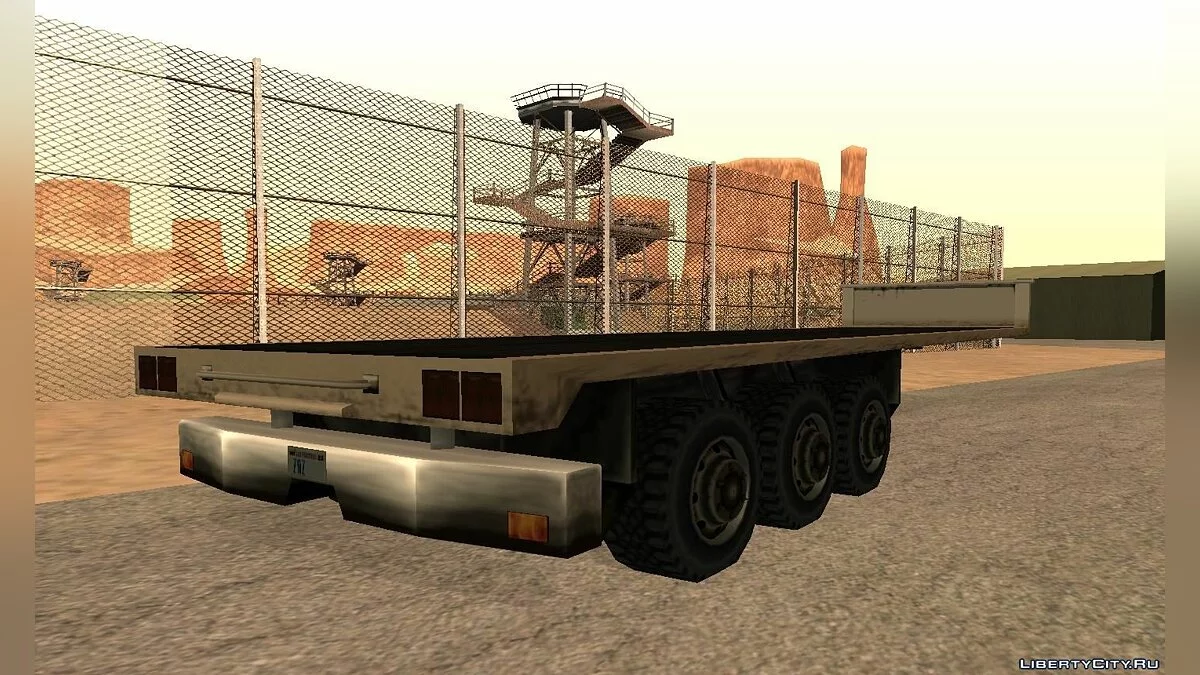 Caminhão semi-reboque Barracks / GTA San Andreas