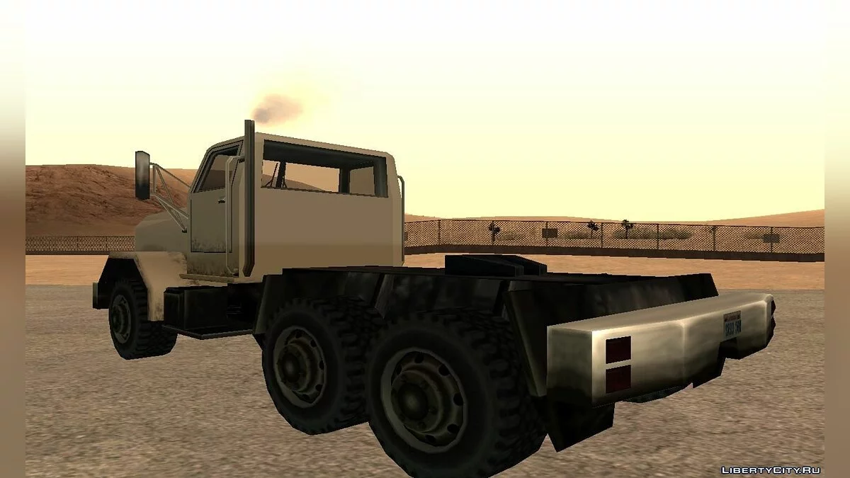 Caminhão semi-reboque Barracks / GTA San Andreas