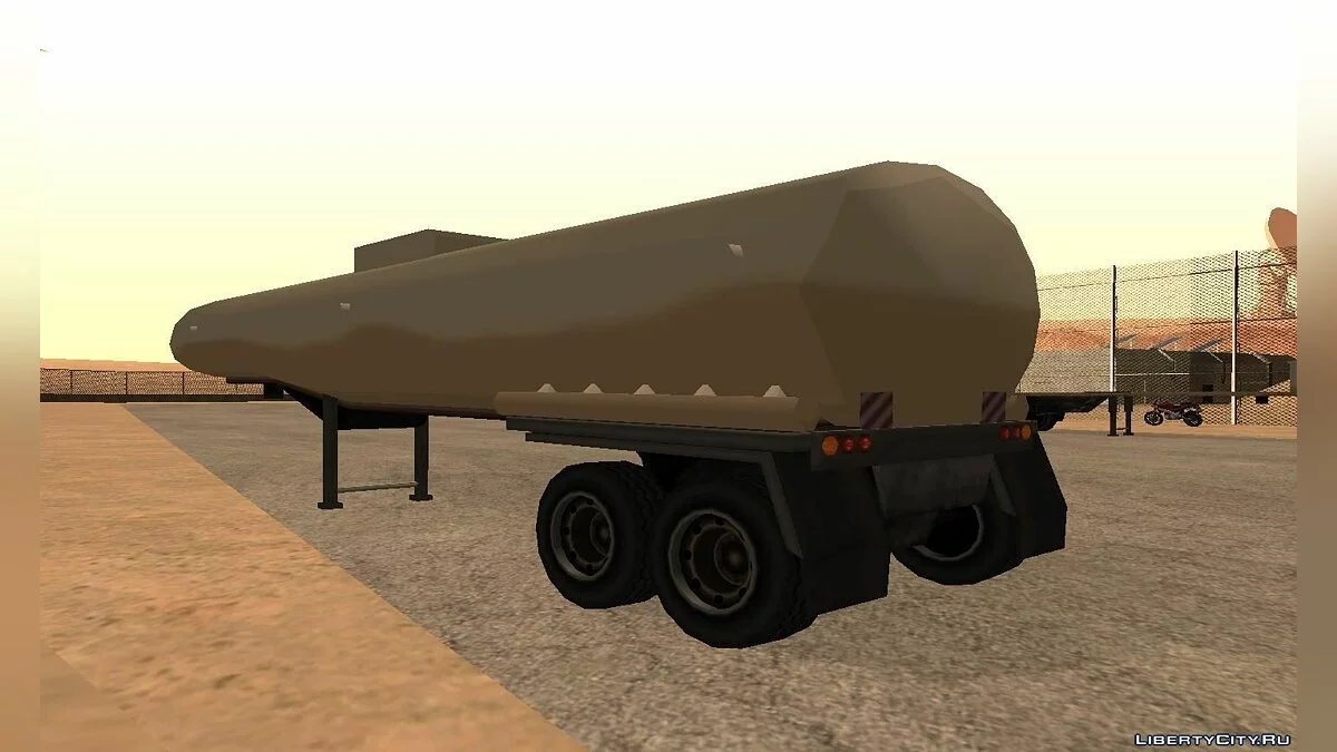 Caminhão semi-reboque Barracks / GTA San Andreas