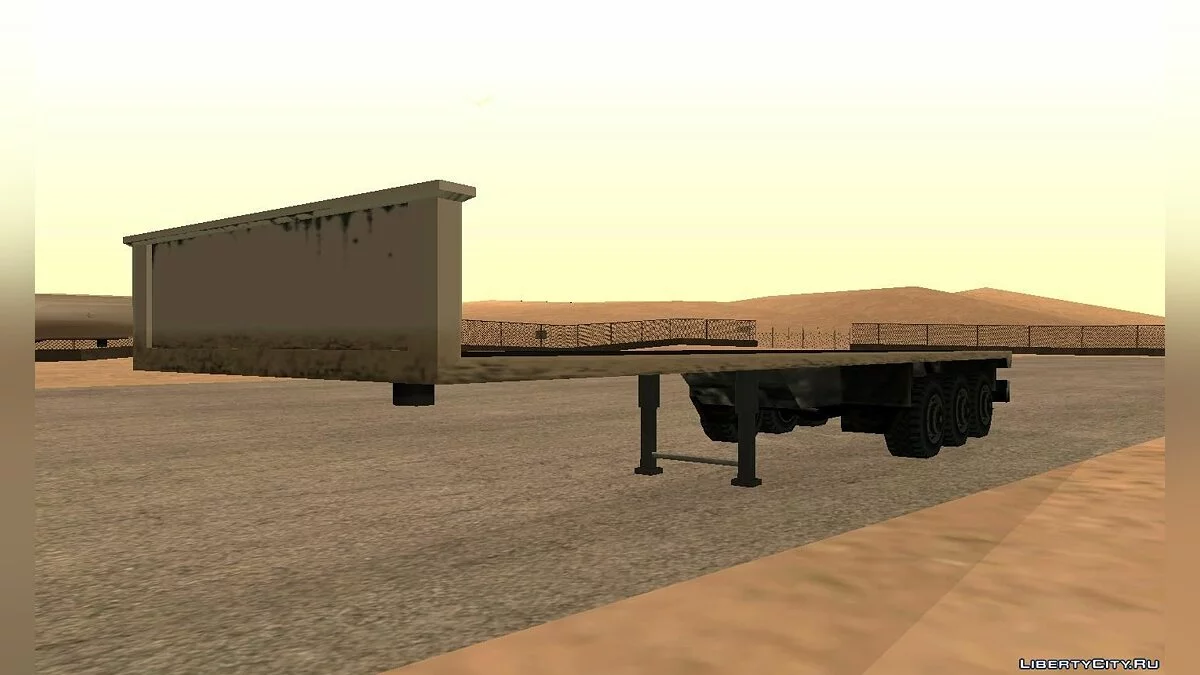 Caminhão semi-reboque Barracks / GTA San Andreas