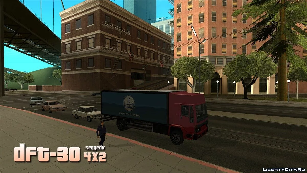 DFT-30 Van (4x2) / GTA San Andreas