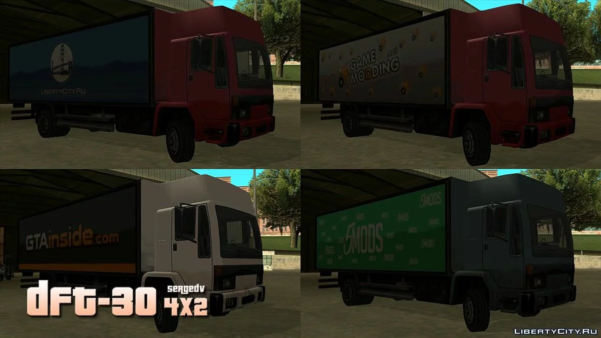 DFT-30 Van (4x2) / GTA San Andreas