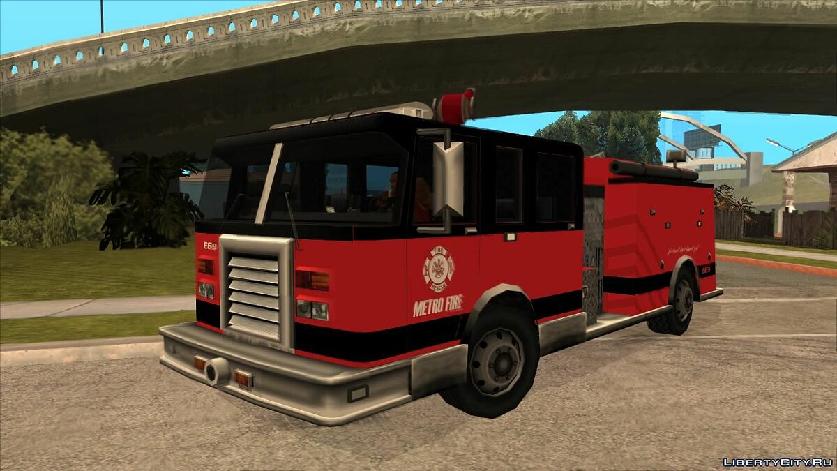 MTL Fire Truck for GTA San Andreas