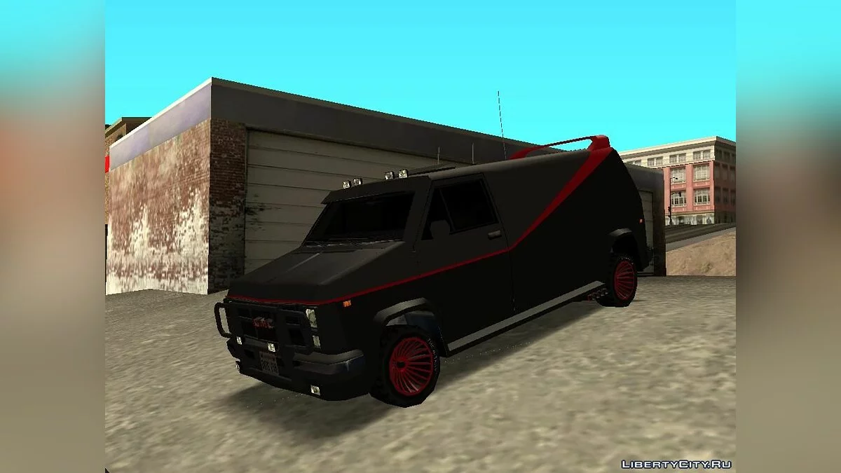 Burrito A-Team - Van da Equipe A / GTA San Andreas