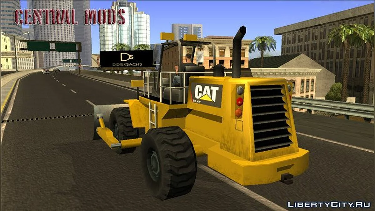 Dozer - Ретроекскаватор Cat - TCGTABR / GTA San Andreas