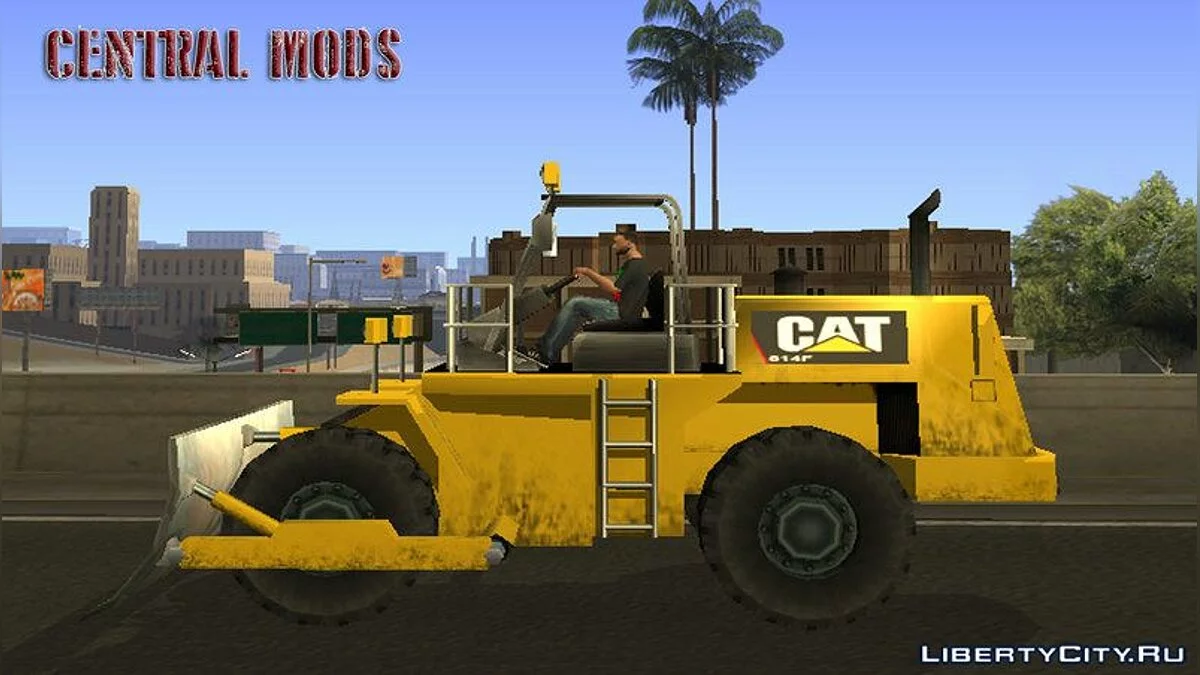 Dozer - Ретроекскаватор Cat - TCGTABR / GTA San Andreas