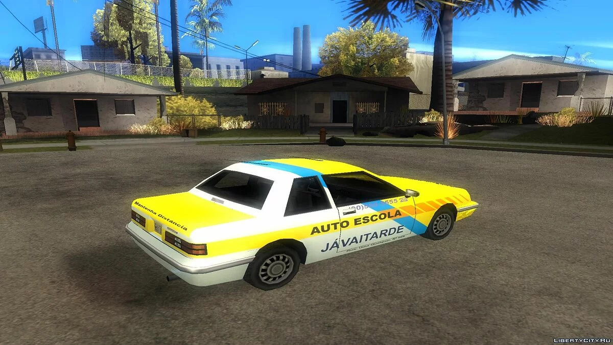 Manana Auto Escola - Schulfahrzeuge / GTA San Andreas