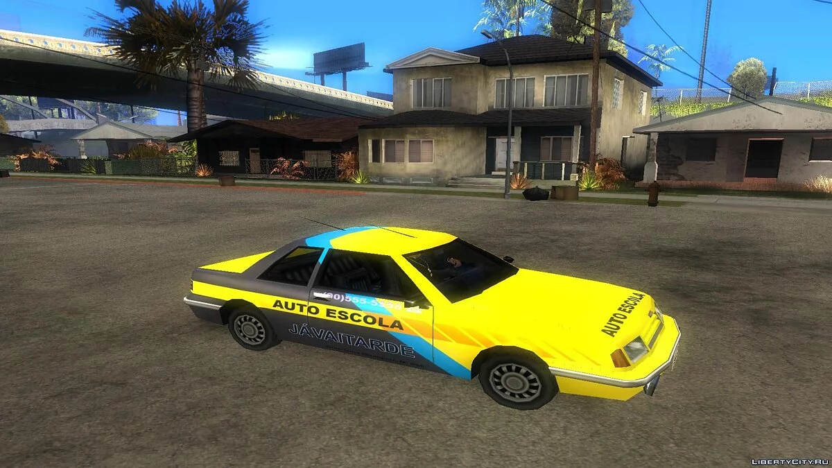 Manana Auto Escola - Schulfahrzeuge / GTA San Andreas