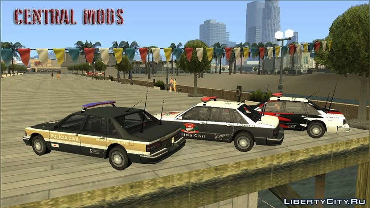 Fbitruck - Polisi Sipil SP/MG - Polisi Brasil / GTA San Andreas