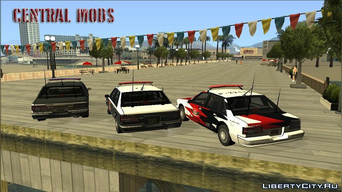 GTA San Andreas Nuevos Policias from GTA 5 for SA Mod 