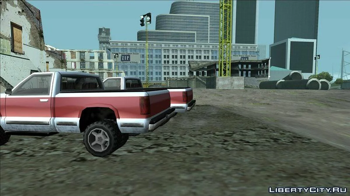 Long Bed pour Yosemite / GTA San Andreas