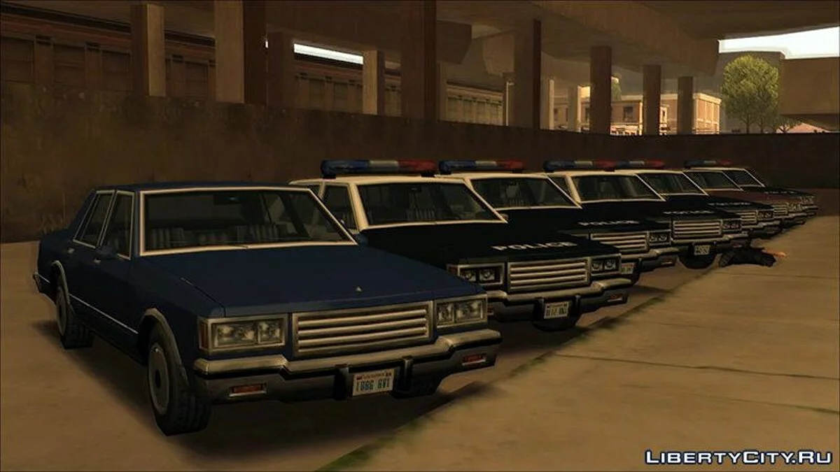 Declasse Brigham (Mobil Polisi yang Ditingkatkan) / GTA San Andreas