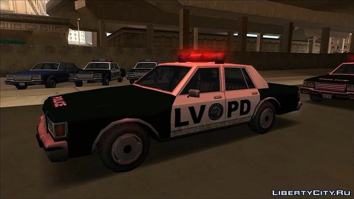 Declasse Brigham (Mobil Polisi yang Ditingkatkan) / GTA San Andreas