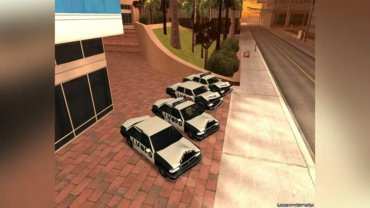 Polizei (LVPD) im LVPD Stil / GTA San Andreas