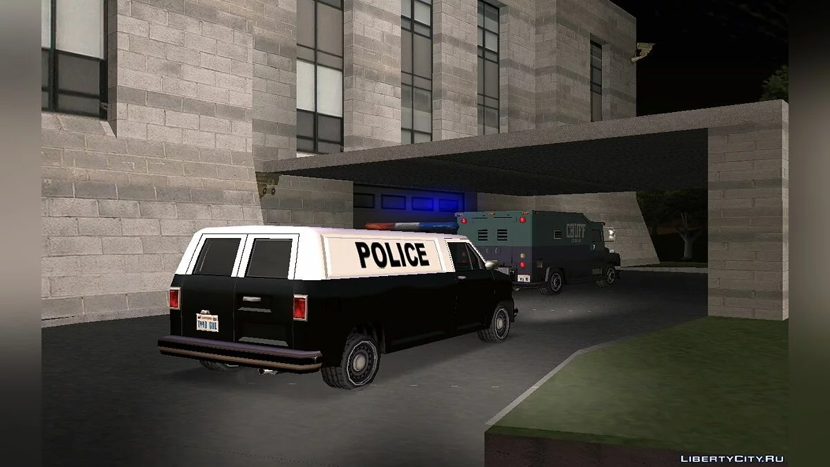 Fourgonnette de police Declasse Burrito / GTA San Andreas