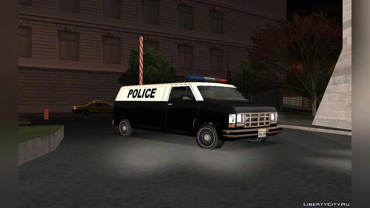 Fourgonnette de police Declasse Burrito / GTA San Andreas