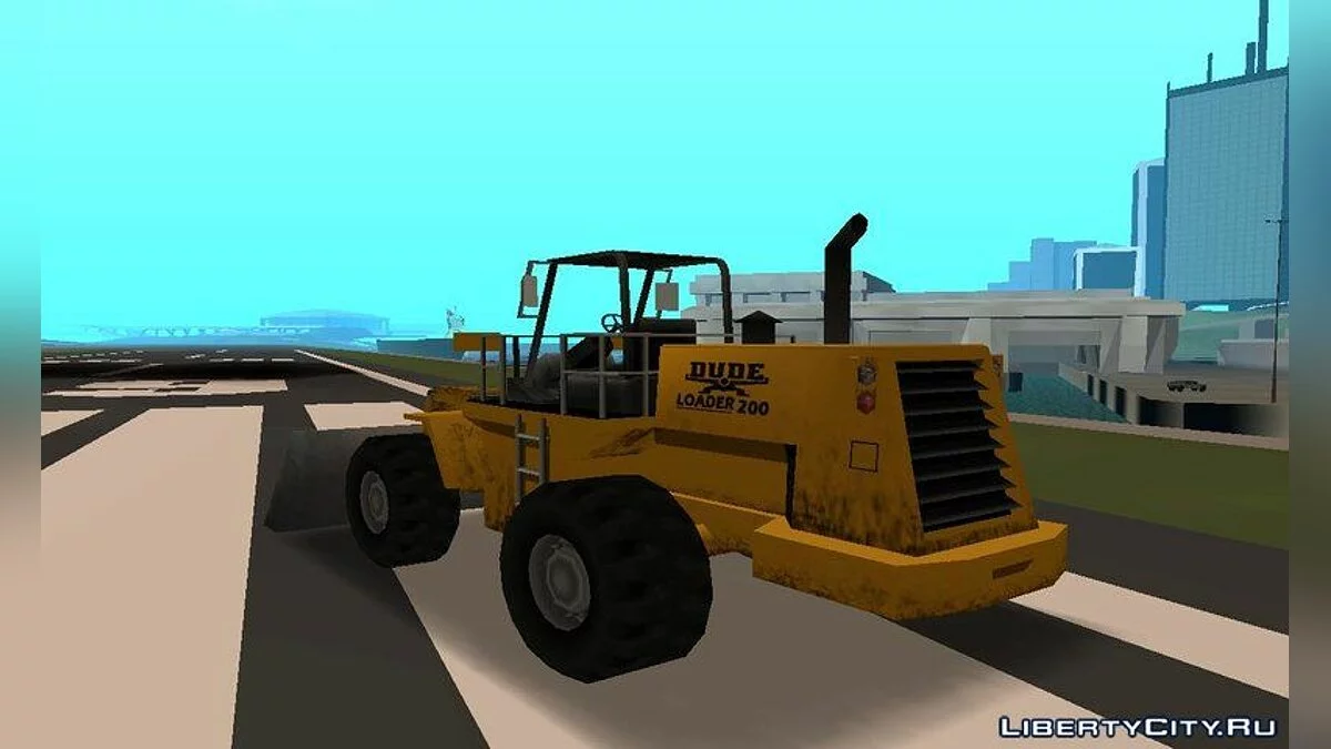 Loader 200 - реалістичний навантажувач / GTA San Andreas