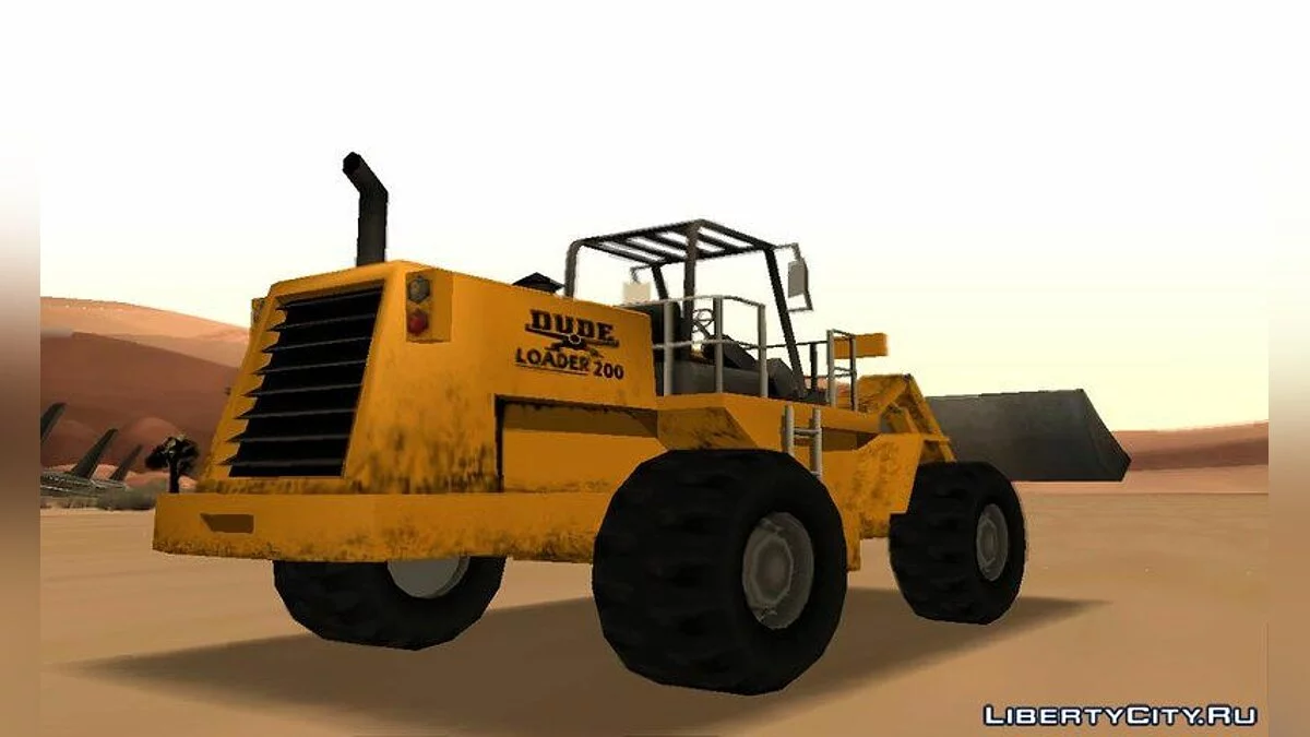 Loader 200 - реалістичний навантажувач / GTA San Andreas