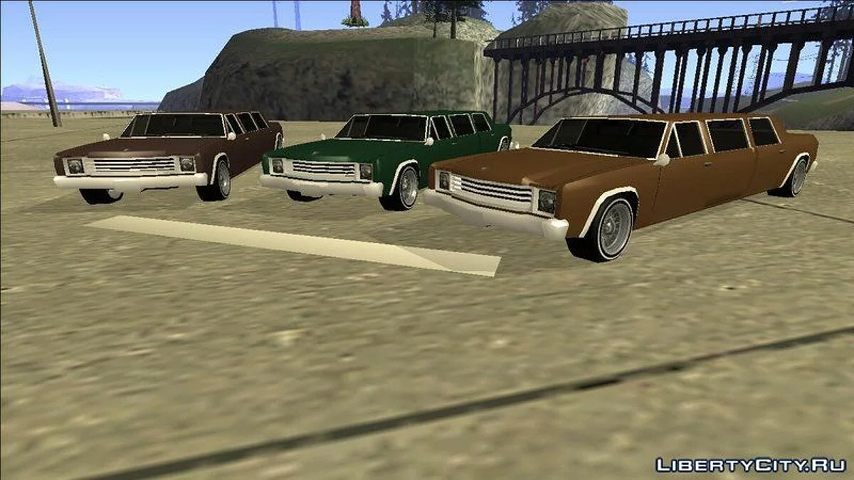 Лімузин Пікадор / GTA San Andreas