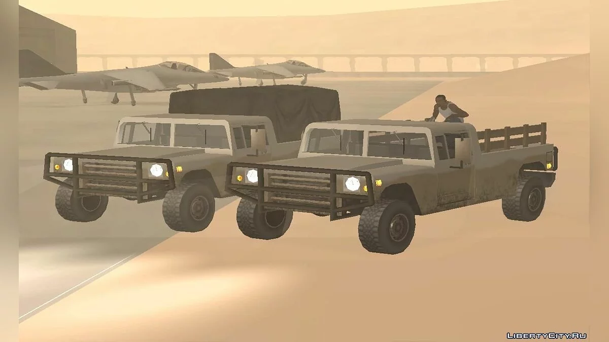 Mammoth Squaddie (Car from GTA 5 Beta in SA Style) / GTA San Andreas