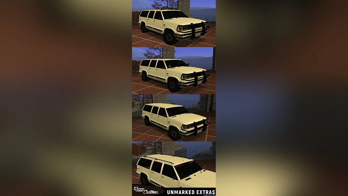 Declasse Yosemite 1997 4x4 XL Versões Civil e FBI / GTA San Andreas
