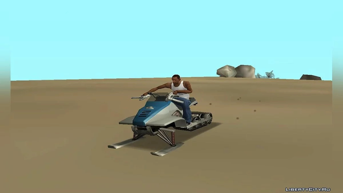 Motoneige Yeti [Style SA] / GTA San Andreas