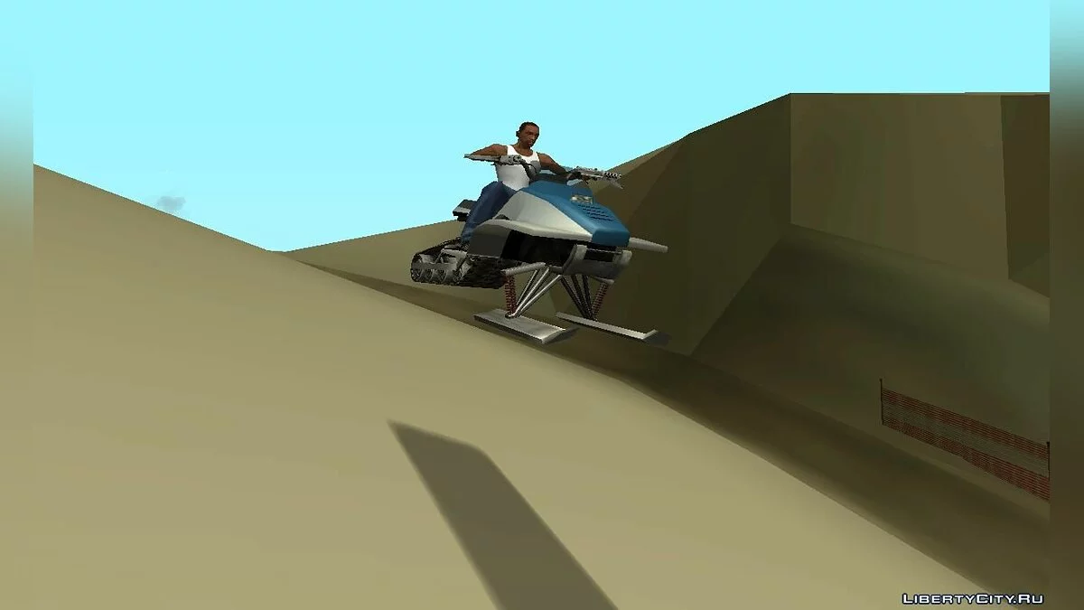 Motoneige Yeti [Style SA] / GTA San Andreas