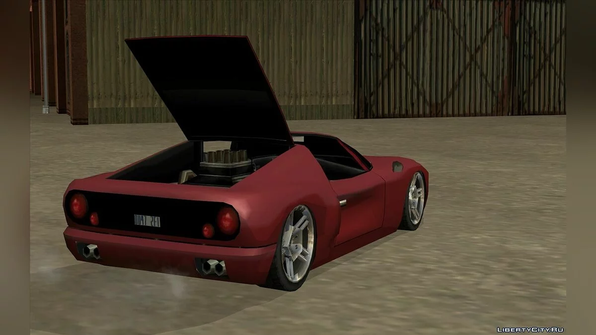 Bullet Spyder - convertible / GTA San Andreas