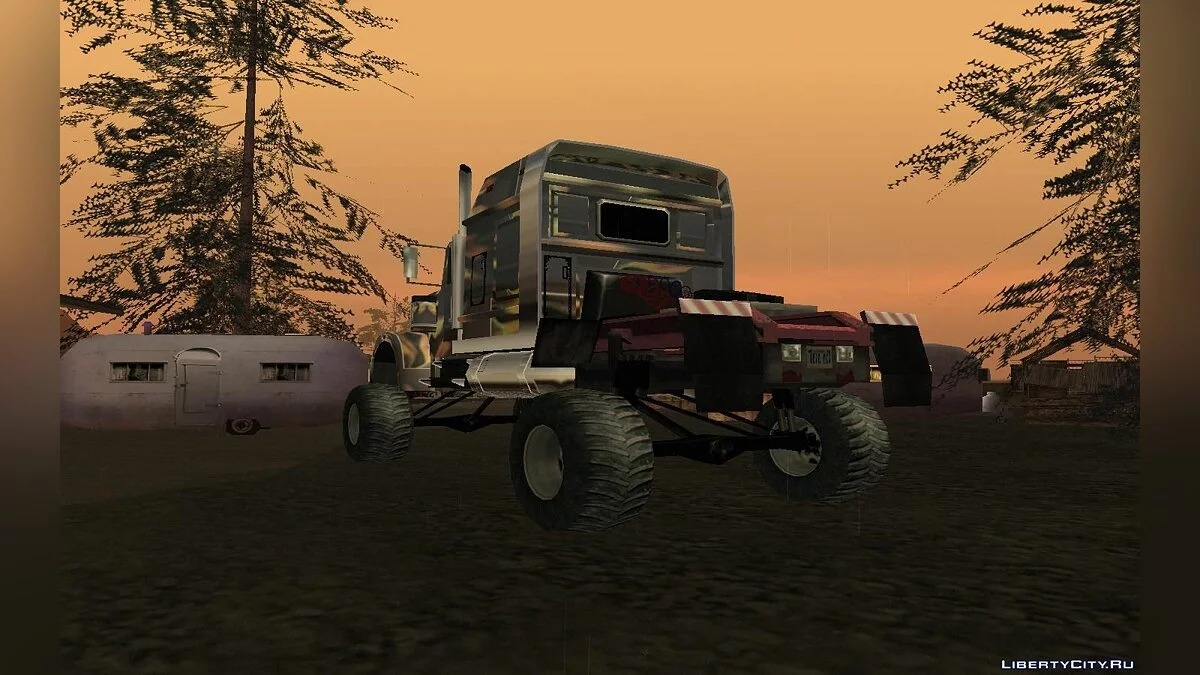 Пофарбований Linerun Монстр / GTA San Andreas