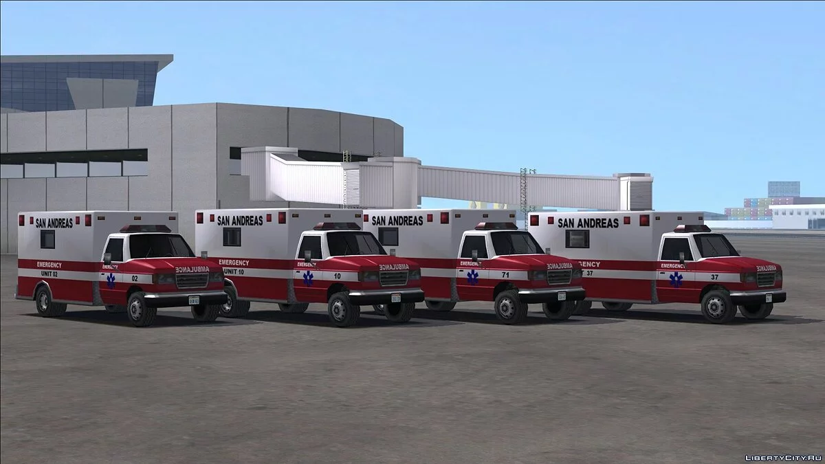 Verbesserte Ambulanz / GTA San Andreas
