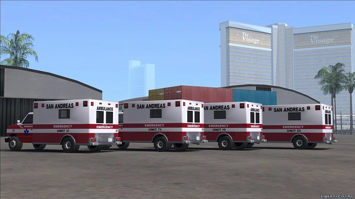 Verbesserte Ambulanz / GTA San Andreas