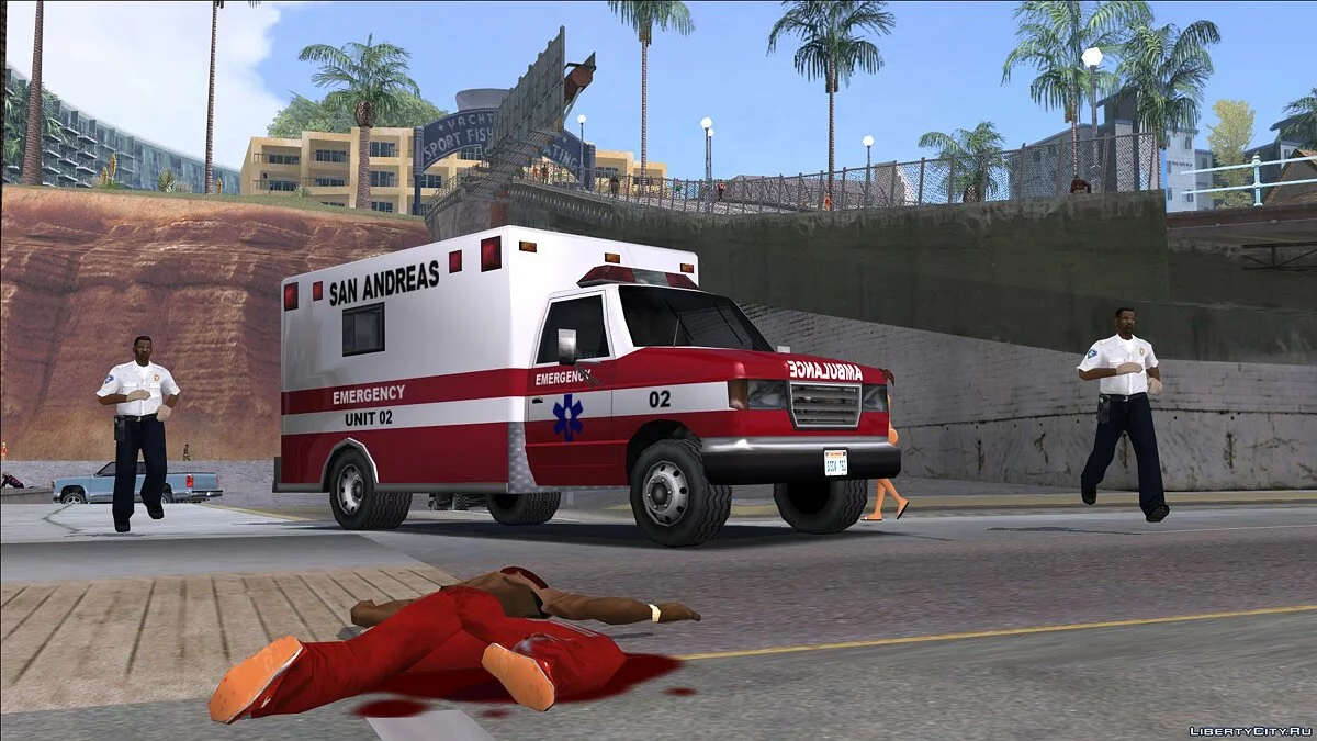 Verbesserte Ambulanz / GTA San Andreas