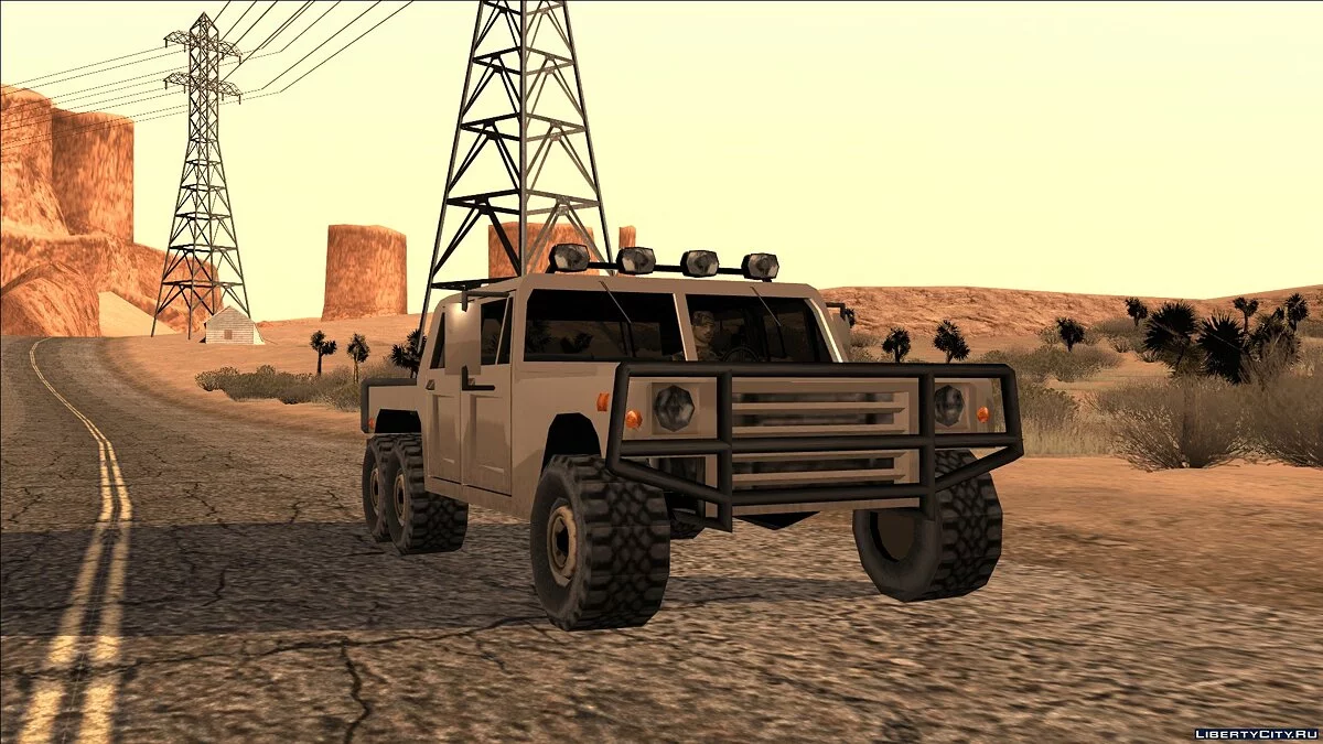 Mammoth Patriot 6x6 [SA | Edit] / GTA San Andreas