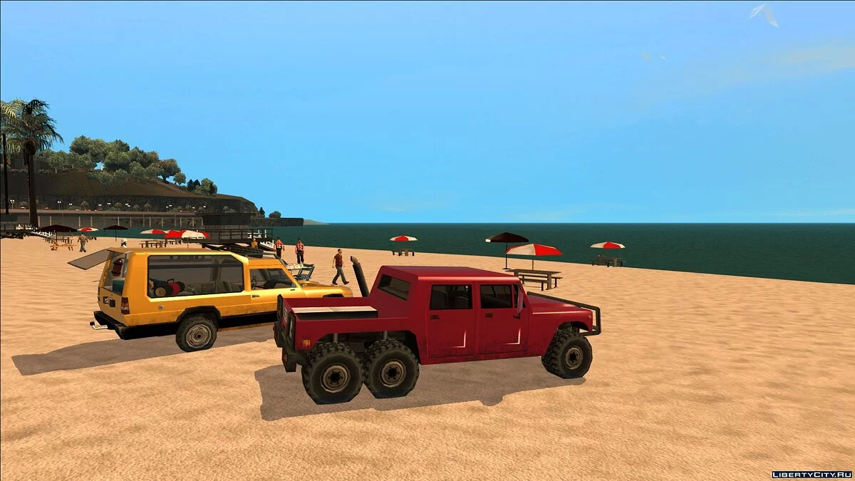Mammoth Patriot 6x6 [SA | Edit] / GTA San Andreas