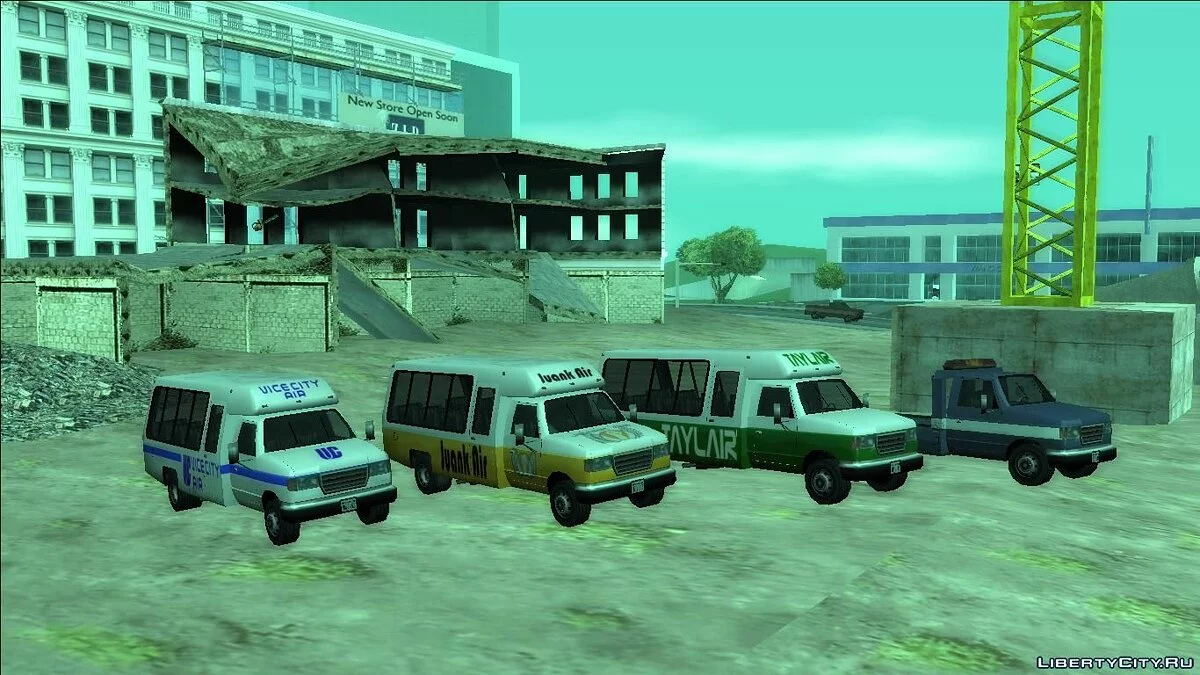 Paket Vapid Speedo dan Steed 1992 / GTA San Andreas