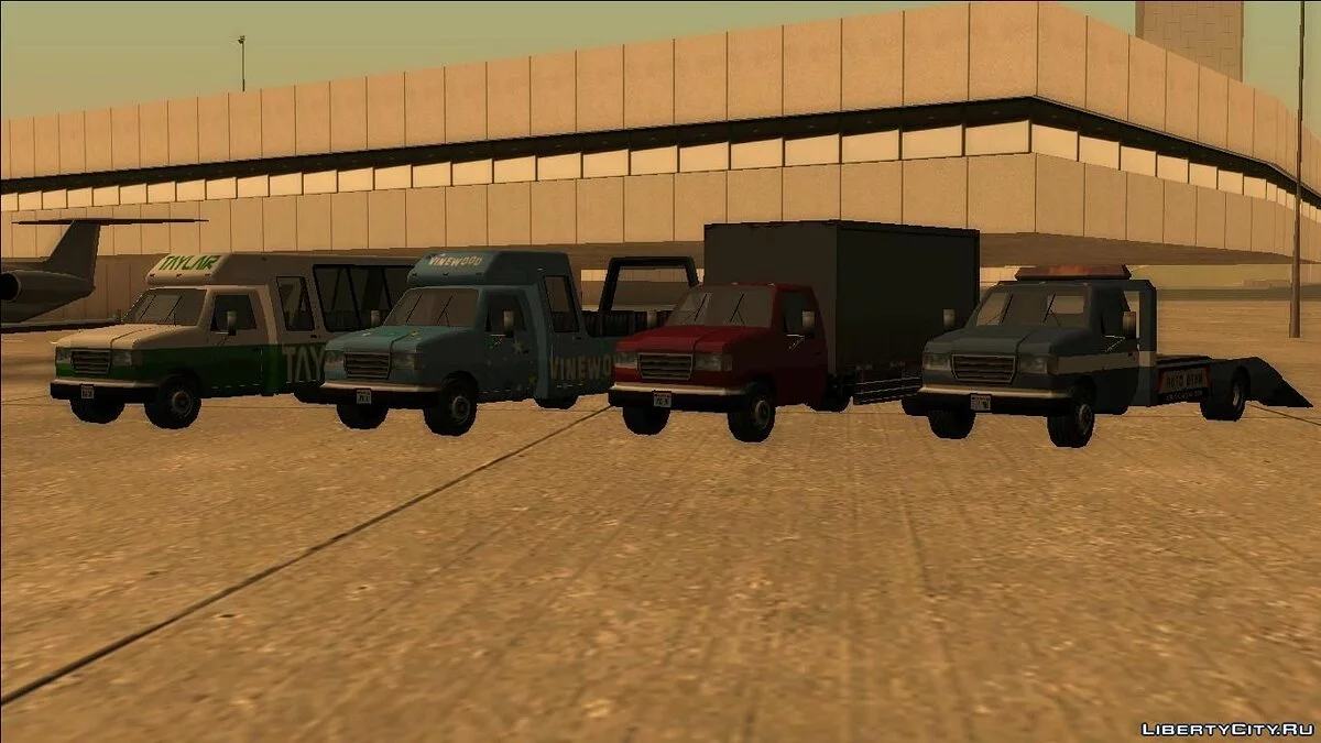 Paket Vapid Speedo dan Steed 1992 / GTA San Andreas
